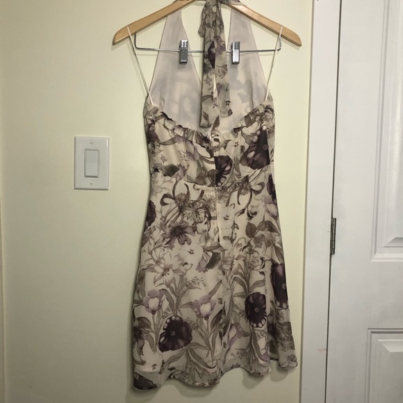 Dynamite Classy Floral Halter Dress - Picture 2 of 8